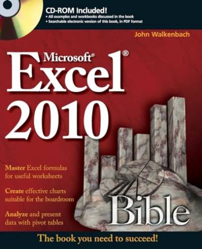 Excel 2010 Bible (Excel Bible) von Wiley